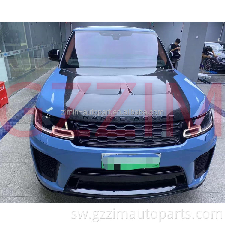 Gari mbele bumper fender hood bumper sehemu ya mdomo kwa mlinzi 2022